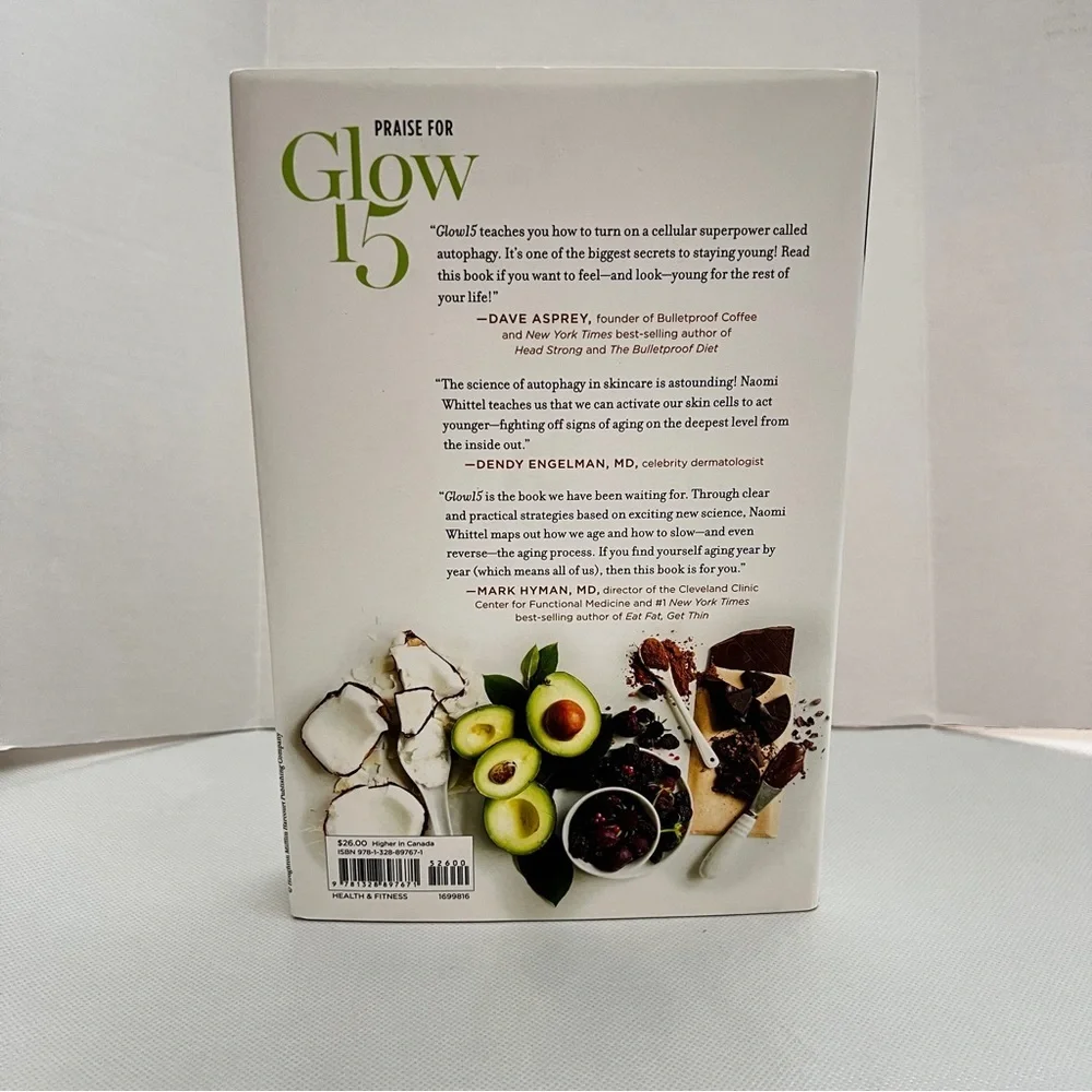 Glow15 - by Naomi Whittel Hardcover Book The New York Times Best Seller